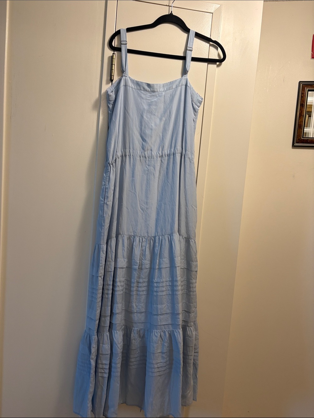 Yong Fabulous and Broke Light Blue Button-Front Maxi Sundress - Picture 2 of 11